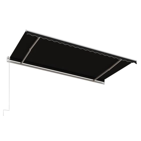 vidaXL Markis automatiskt infällbar 500x300 cm antracit
