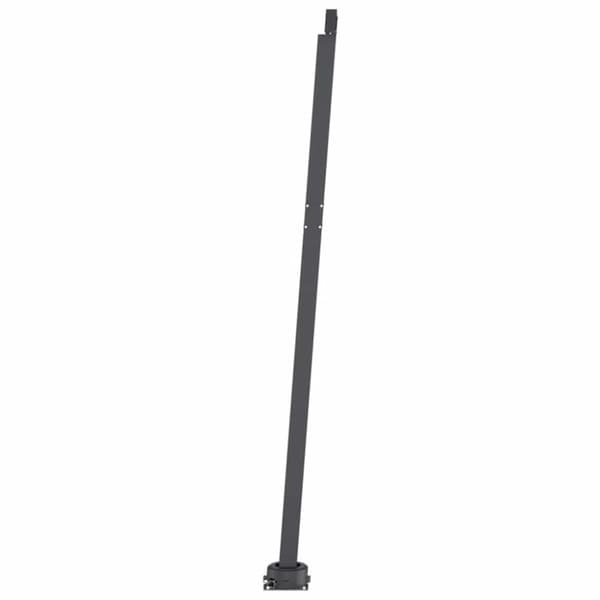 vidaXL Automatisk markis med vindsensor & LED 300x250 cm gräddvit