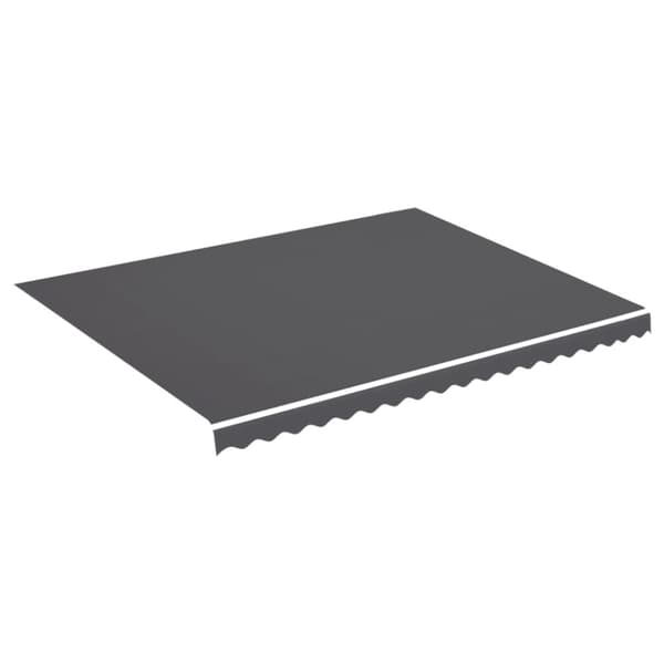 vidaXL Erstatningsduk for markise antrasitt 4,5x3,5 m