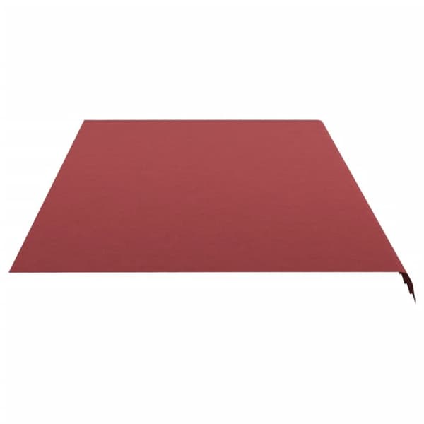 vidaXL Erstatningsduk for markise burgunder 6x3 m