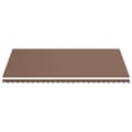 Miniatyrbilde 3 av 6: vidaXL Erstatningsduk for markise brun 6x3,5 m
