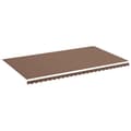 Miniatyrbilde 2 av 6: vidaXL Erstatningsduk for markise brun 6x3,5 m