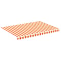 Miniatyrbillede 3 af 6: vidaXL udskiftningsdug til markise 3,5x2,5 m gul og orange
