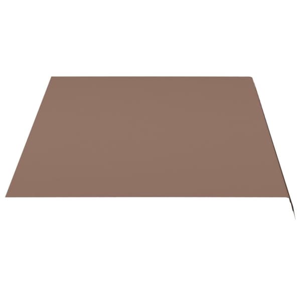vidaXL Erstatningsduk for markise brun 4,5x3 m