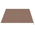 Miniatyrbilde 4 av 6: vidaXL Erstatningsduk for markise brun 4,5x3 m