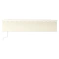 Miniatyrbilde 2 av 10: vidaXL Automatisk markise rullegardin LED vindsensor 6x3 m kremhvit