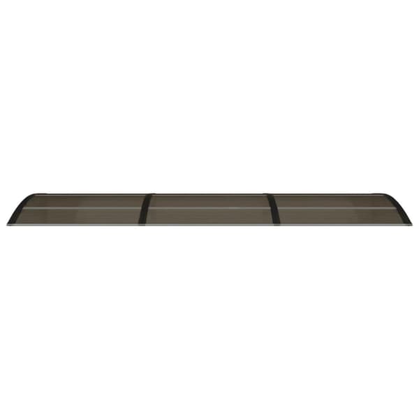 vidaXL dørbaldakin 300x75 cm polycarbonat sort