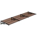 Miniatyrbillede 2 af 6: vidaXL dørbaldakin 297,5x90 cm polycarbonat sort