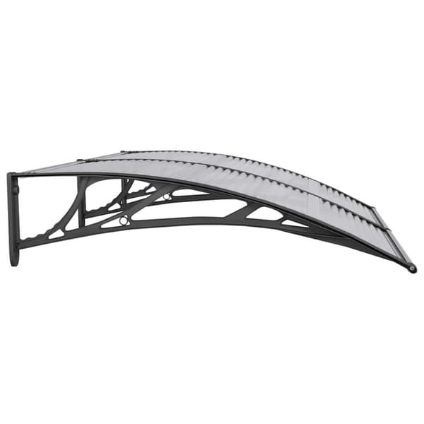 vidaXL dørbaldakin 150x100 cm polycarbonat sort