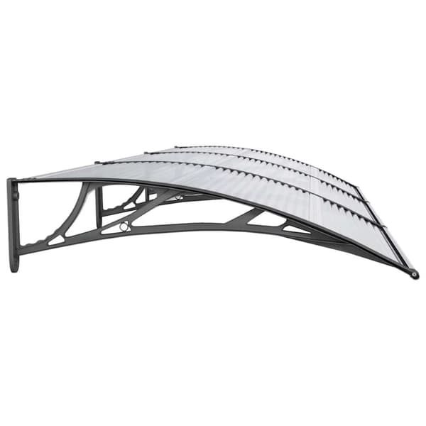 vidaXL dørbaldakin 300x100 cm polycarbonat sort