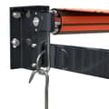 Miniatyrbillede 7 af 9: vidaXL foldemarkise 3,5x2,5 m stof og aluminium orange og brun