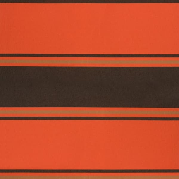 vidaXL foldemarkise 3,5x2,5 m stof og aluminium orange og brun