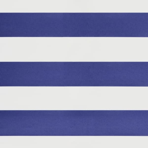 vidaXL Sisäänkelattava markiisi sinivalkoinen 3x2,5 m kangas/alumiini