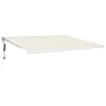 Miniatyrbillede 2 af 11: vidaXL foldemarkise 4x3 m stof og aluminium cremefarvet