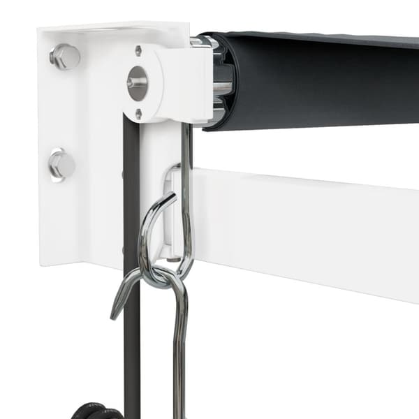 vidaXL Automatisk uttrekkbar markise antrasitt 3,5x2,5 m