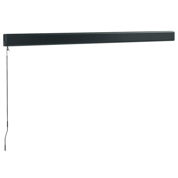 vidaXL Sisäänkelattava markiisi keltavalk. 3,5x2,5 m kangas/alumiini