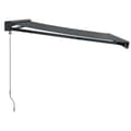 Miniatyrbilde 4 av 10: vidaXL Uttrekkbar markise antrasitt 3,5x2,5 m stoff og aluminium
