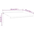 Miniatyrbilde 9 av 10: vidaXL Uttrekkbar markise antrasitt 3,5x2,5 m stoff og aluminium