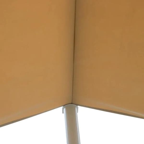 Rootz Markis - Ståmarkis - Trädgårdsmarkis - Justerbar lutning - Beige- 4 x 3 m