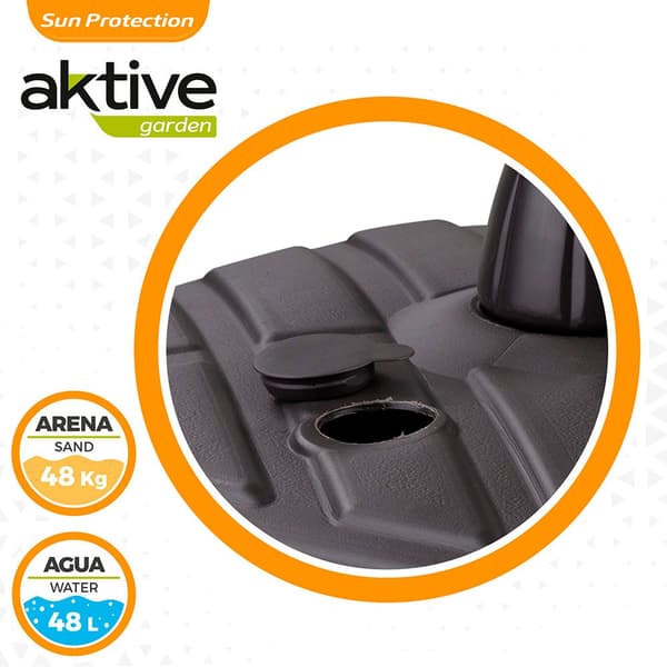 Aktive Base Solsejl 57x56x40 Cm-42kg Sort