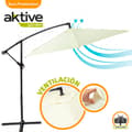 Pikkukuva 3 / 7: Aktive Eksentrinen Alumiinitanko Banana Garden 300 Cm 48-42 Mm Korkeus 245 Cm Beige