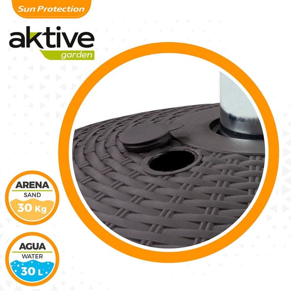 Aktive Parasol Base Poliresina 58x41 Cm-30kg
