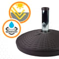 Miniatyrbillede 6 af 7: Aktive Parasol Base Poliresina 58x41 Cm-30kg