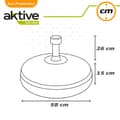 Miniatyrbillede 7 af 7: Aktive Parasol Base Poliresina 58x41 Cm-30kg