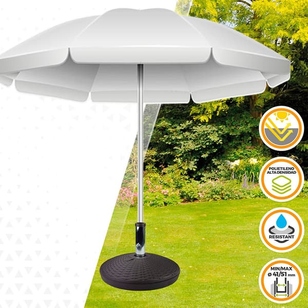 Aktive Parasol Base Poliresina 58x41 Cm-30kg