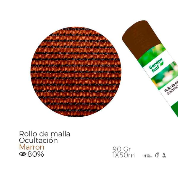 Edm Mesh Rulle 90g 1x50 M Brun