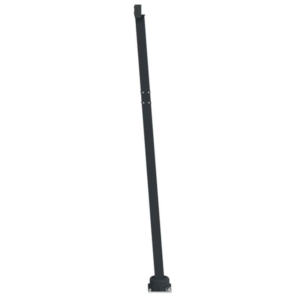 vidaXL Markisestolpesett antrasitt 450x245 cm jern
