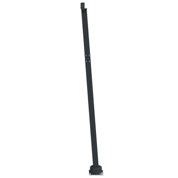 vidaXL Markisestolpesett antrasitt 300x245 cm jern