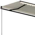 Miniatyrbild 5 av 8: Automatisk markis 350x250 cm gräddvit