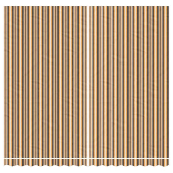 vidaXL Erstatningsduk for markise flerfarget stripe 4x3,5 m