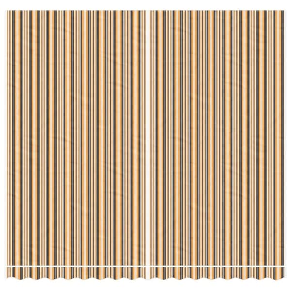 vidaXL Erstatningsduk for markise flerfarget stripe 4x3,5 m