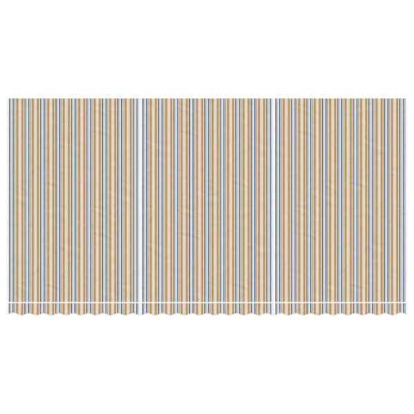 vidaXL Erstatningsduk for markise flerfarget stripe 6x3 m
