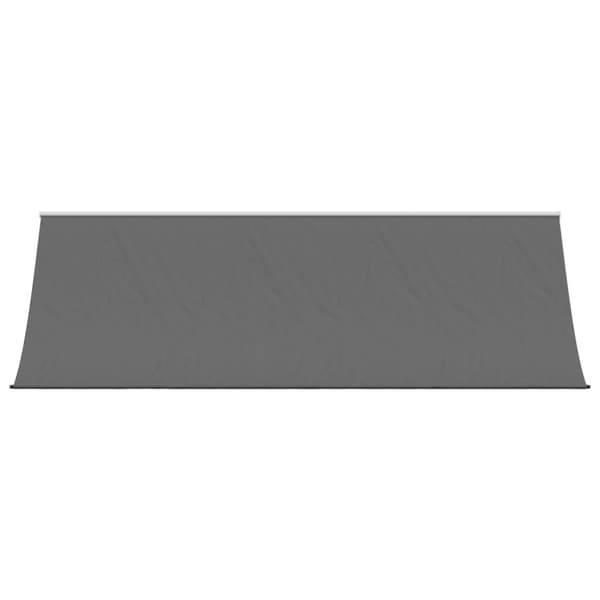 vidaXL Uttrekkbar markise antrasitt 400x150 cm stoff og stål