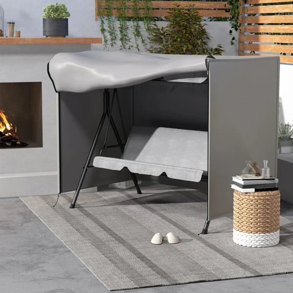 Rootz biltält - Baktält - Ingår - Transportväska - Stödstolpe - Markspikar - Bärväska - Polyester Taft-glasfiber-stål - Ljusgrå - 290L x 278W x 230-26
