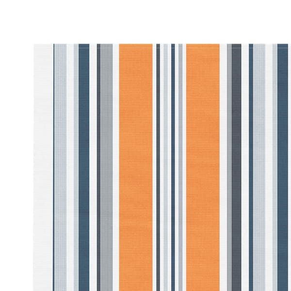 vidaXL Erstatningsduk for markise flerfarget stripe 4,5x3 m