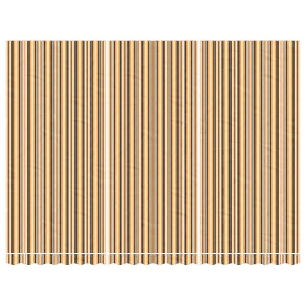 vidaXL Erstatningsduk for markise flerfarget stripe 5x3,5 m