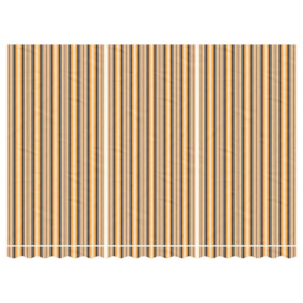 vidaXL Erstatningsduk for markise flerfarget stripe 4,5x3 m