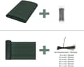 Miniatyrbillede 6 af 9: Rootz Premium HDPE Knit Privacy Fence Screen - Beskyttelsesskærm - UV-resistent - Holdbar - Kølende effekt - Nem installation - Flere størrelser (1m-2