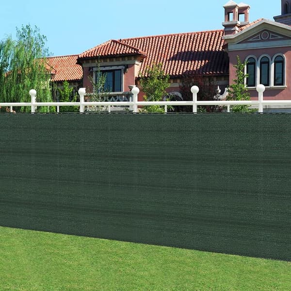 Rootz Premium HDPE Knit Privacy Fence Screen - Beskyttelsesskærm - UV-resistent - Holdbar - Kølende effekt - Nem installation - Flere størrelser (1m-2
