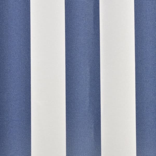 vidaXL Markisduk blå & vit 500x300 cm -  Markiser