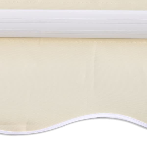 vidaXL Markisduk gräddvit 350x250 cm -  Markiser