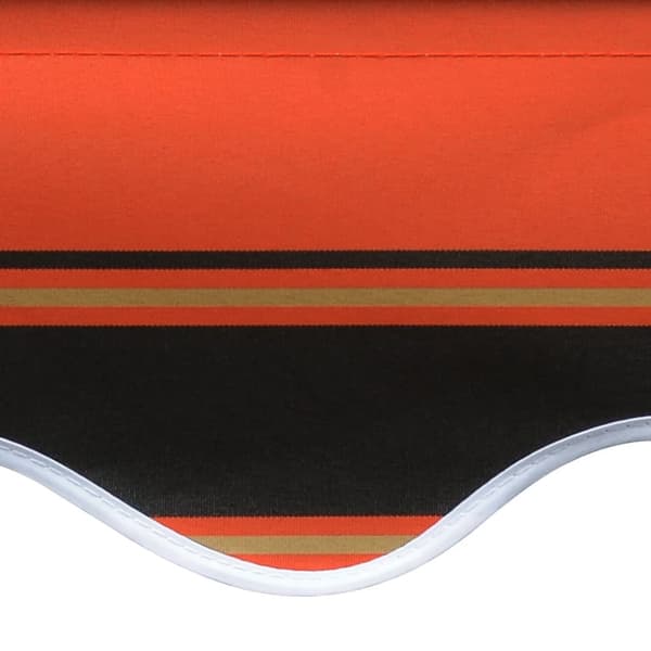 vidaXL Markiisikangas oranssi ja ruskea 350x250 cm - Markiisit