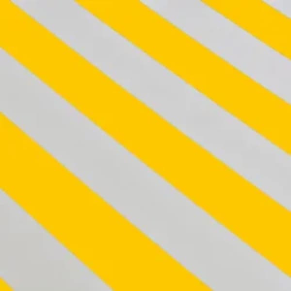 vidaXL foldemarkise manuel betjening 600 cm gul/hvid - Markiser
