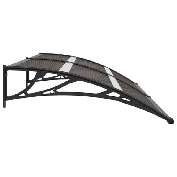vidaXL Entrétak svart 200x80 cm PC -  Markiser