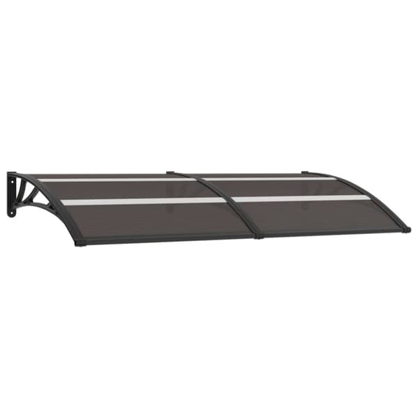 vidaXL Entrétak svart 200x80 cm PC -  Markiser