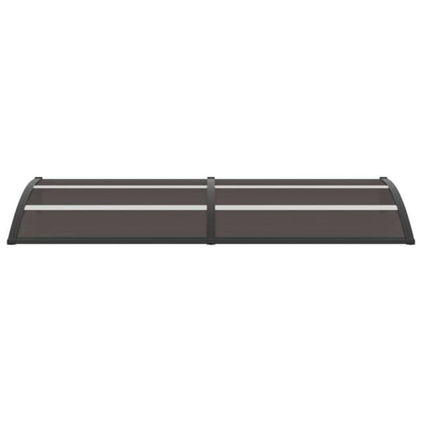 vidaXL dørbaldakin 240x75 cm PC sort - Markiser